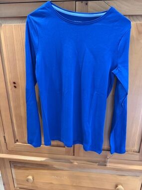 Talbots Long Sleeve Pima Cotton Crewneck top